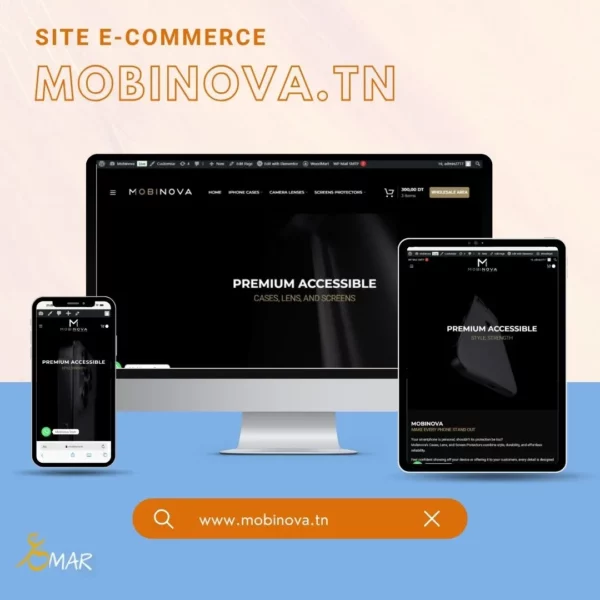 Creation site E-commerce en ligne Tunisie Freelancer site internet et consultant SEO Tunisie